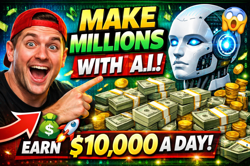 Person thinking critically about whether you can really make money with AI