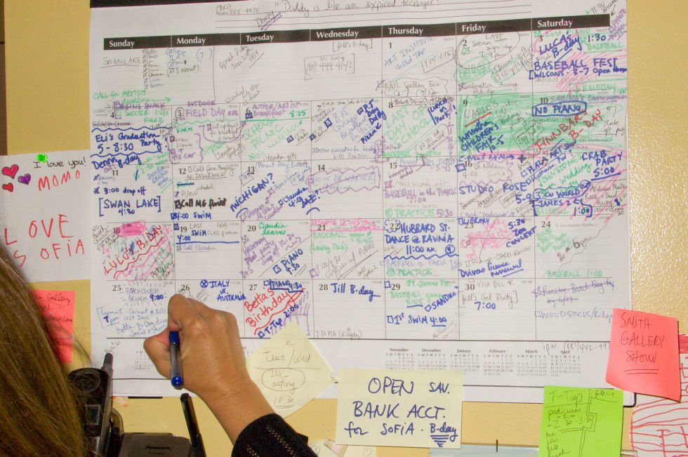 Person struggling with calendar scheduling and back-to-back meetings