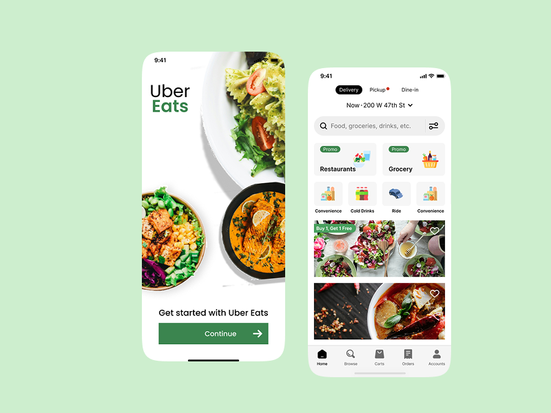 Uber Eats AI Cart Assistant Turns Your Grocery List Into a Full Cart 2 Uber Eats AI cart assistant interface showing how to build a grocery cart from a photo or typed list