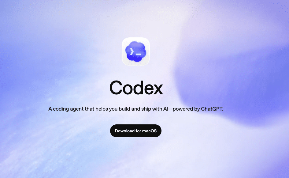OpenAI Codex CLI running in the terminal on a $20 ChatGPT Plus plan as a Claude Code Pro alternative