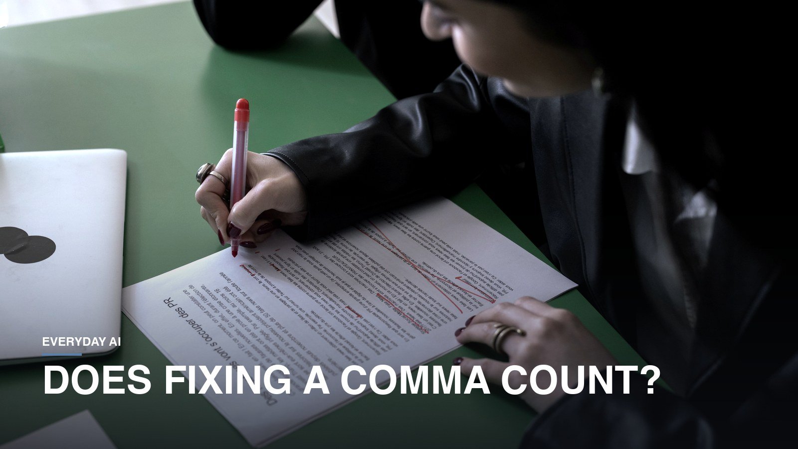 Claude Watermarks Everything It Writes Now. Does Fixing a Comma Count?