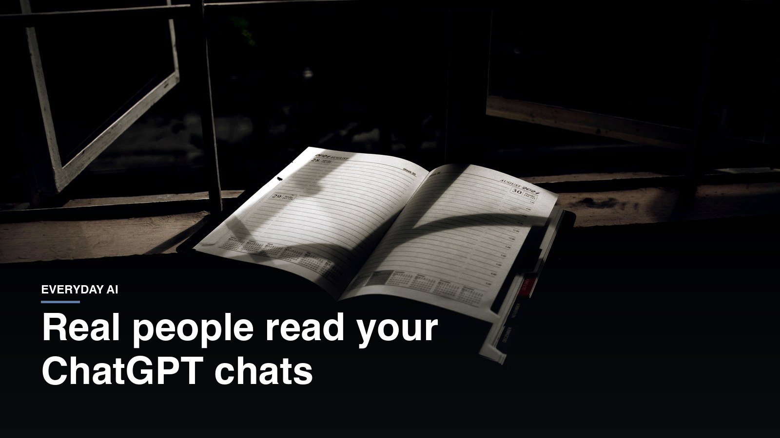 OpenAI Pays Contractors to Read Real ChatGPT Conversations. Here’s the Setting to Flip.