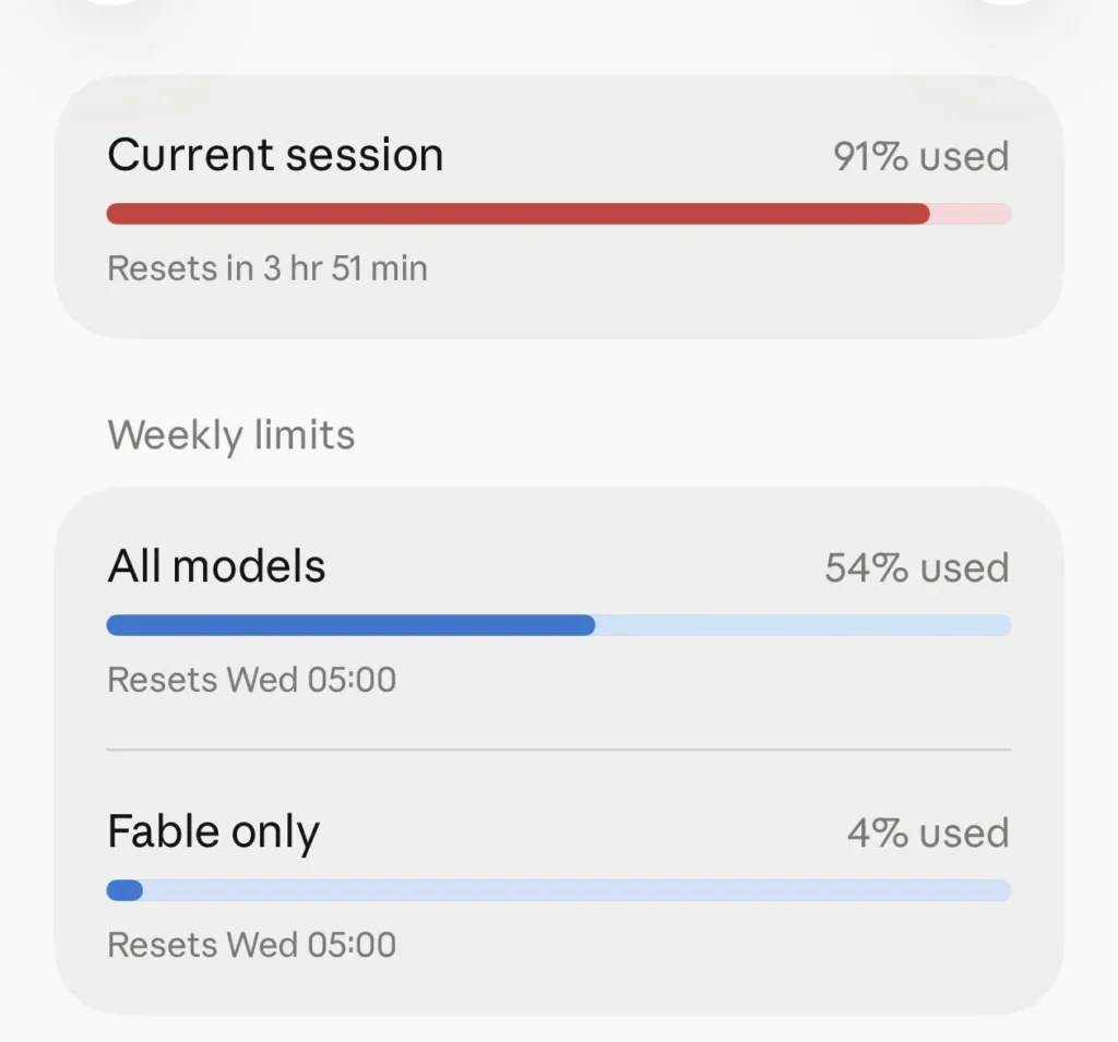 Claude Code Usage Limits Are Dropping 17%. Fable 5.1 Doesn't Cancel That Out. 3 did claude usage suddenly get way more expensive v0 8ob6pr7p8xlh1