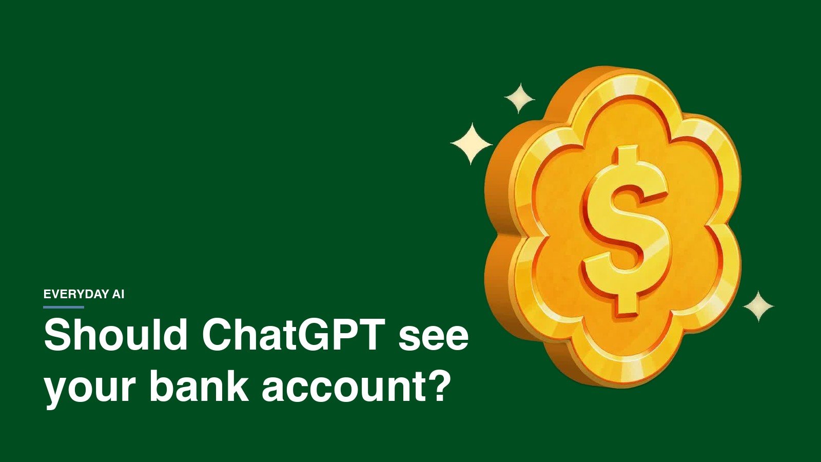Should You Connect Your Bank Account to ChatGPT? What It Sees and What to Set First