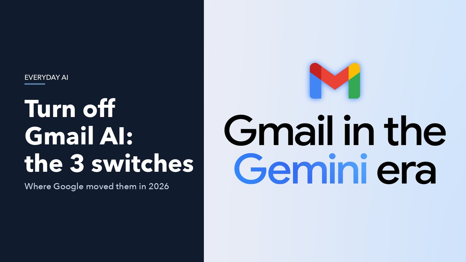 Gmail AI: What It Does Now, and How to Turn It Off